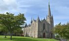 St Laurence church exterior in Forres.