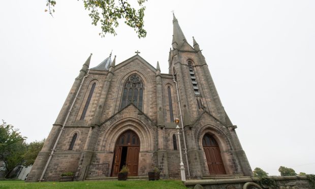 St Laurence Church in Forres exterior.