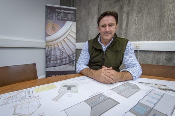 CM Design's Craig Mackay open up about his business journey and the future of Elgin. Image: Jason Hedges/DC Thomson