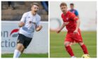 James Anderson of Clachnacuddin, left, and Brora Rangers' Andrew Macrae are looking forward to the North of Scotland Cup final.