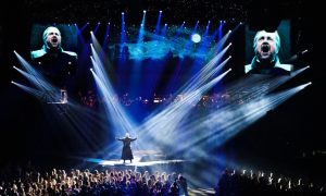 Javert played by Michael Ball. Photograph by Danny Kaan.