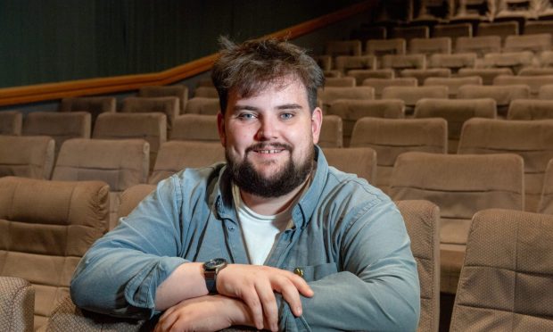 Jacob Campbell, one of the campaigners seeking to reopen the Belmont Filmhouse. Image: Kenny Elrick/DC Thomson