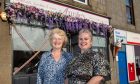 Sarah Christie and and her mum Elaine run Annie's Tearoom in Ellon together. Image: Kenny Elrick/DC Thomson