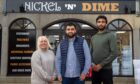 From L-R: Gill Eaton, Umar Ahmed, Arjun Singh. Image: Kenny Elrick/DC Thomson