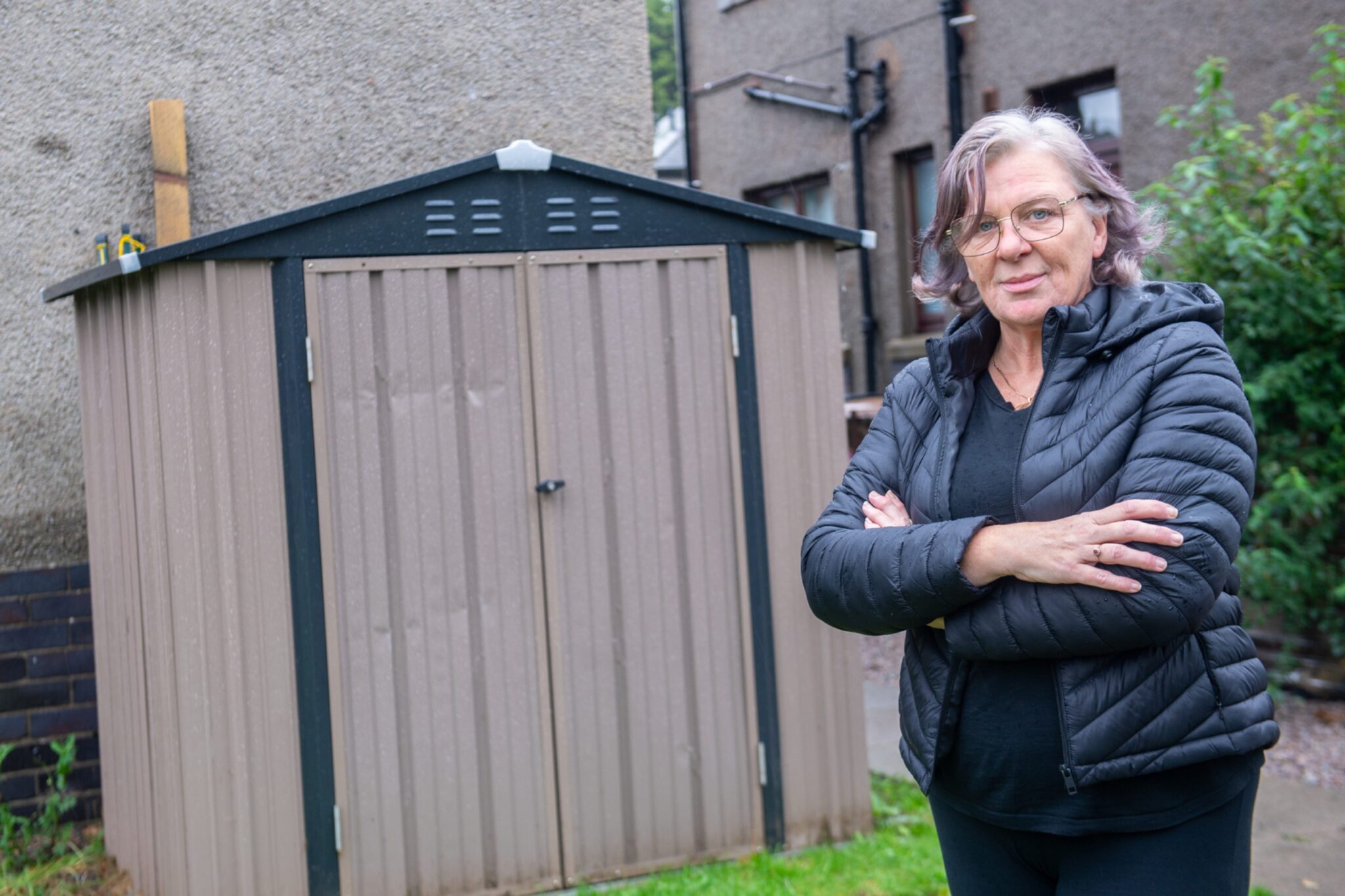 Aberdeen council tenant in limbo for months after shed complaint