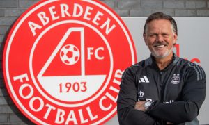 Aberdeen FC Women's boss Scott Booth. Image: Kami Thomson/DC Thomson