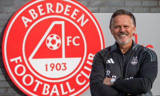 Aberdeen FC Women's boss Scott Booth. Image: Kami Thomson/DC Thomson