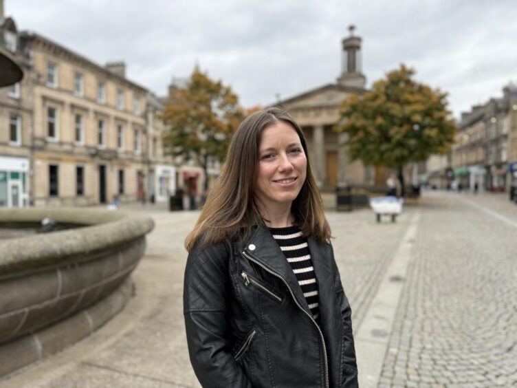 SNP candidate Laura Mitchell, who is running for the Elgin South by-election