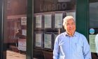 To go with story by Andrew Stewart. The owner of Lucano restaurant in Kirkwall thanks people for their support after planning situation Picture shows; Francesco Rubolino owner of Lucano in Kirkwall. Kirkwall, Orkney. Andrew Stewart/DCT Media Date; 22/10/2024