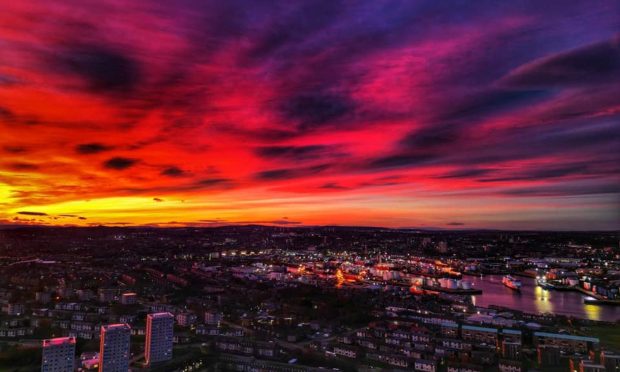 View from St Fittrick's Park. Image: Natalie Hood.