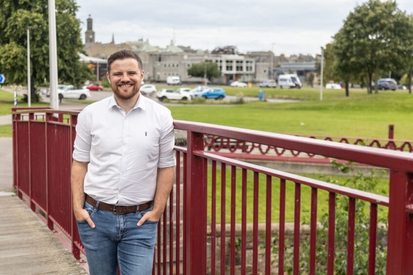 Liberal Democrat candidate Neil Alexander, who is in the running for Elgin South by-election