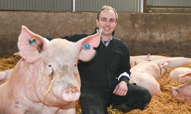 Aberdeenshire farmer Ben Lowe