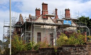 Viewhill House pictured in 2009. A recent survey said it was at risk of collapsing