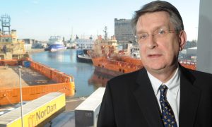 Malcolm Webb during his time as Oil and Gas UK's chief executive. Image: DCT