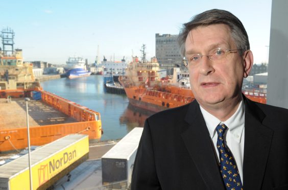 Malcolm Webb during his time as Oil and Gas UK's chief executive. Image: DCT