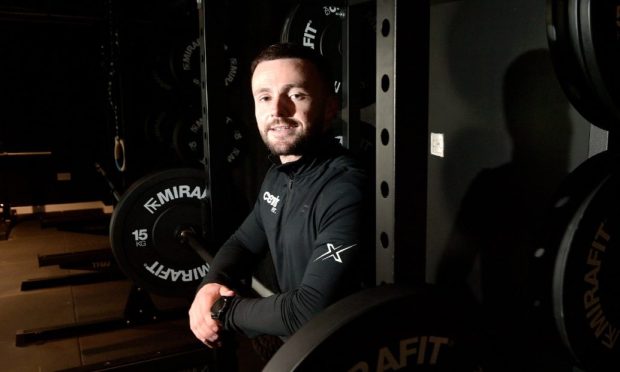 Ian Findlay, owner of Centr Fit on Thornbush Road. Image: Sandy McCook/DC Thomson