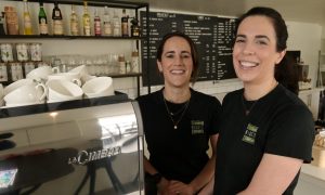 Sisters Rosie Calder and Flora Valentine run Cafe Biagiotti together in Beauly. Image: Sandy McCook/DC Thomson