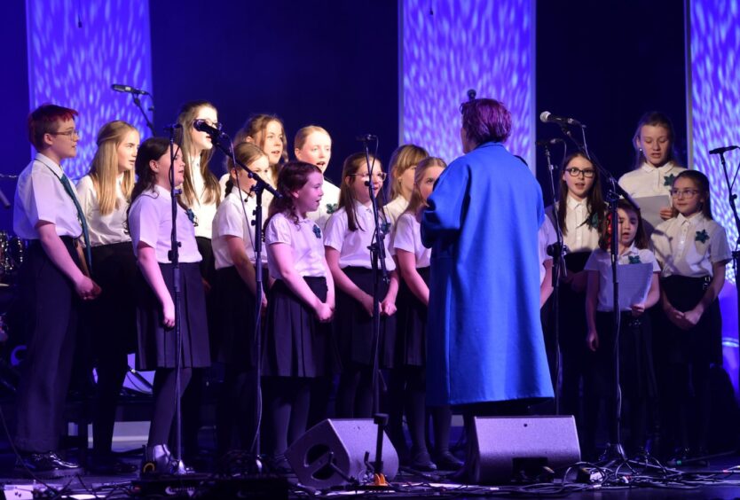 Oban Gaelic Youth choir at Celtic Praise