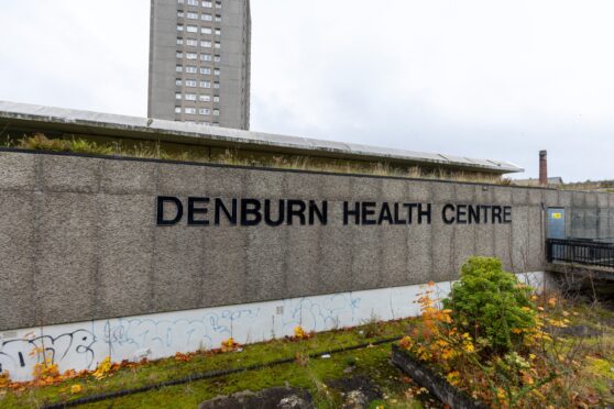 Denburn Medical Centre was one of several NHS Grampian sites found to contain Raac. Image: Scott Baxter / DC Thomson