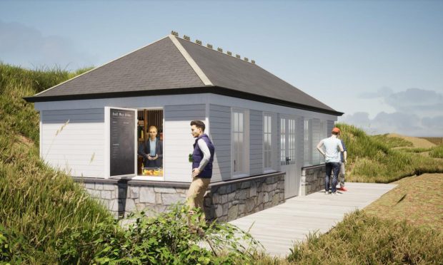 Trump reveals plans for new ‘halfway house’ hut on sand dunes at Menie golf course