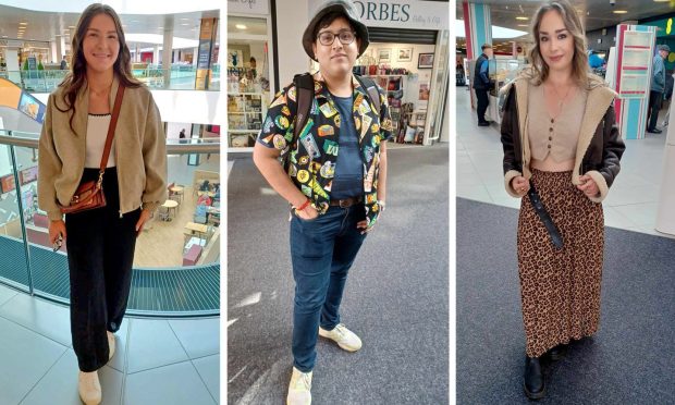 We hit the Bon Accord Centre to find out what people are wearing this autumn.