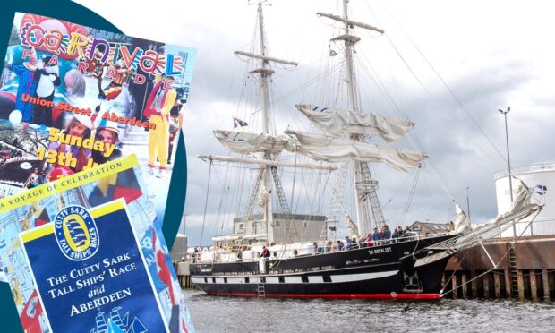 Tall Ships Aberdeen graphic