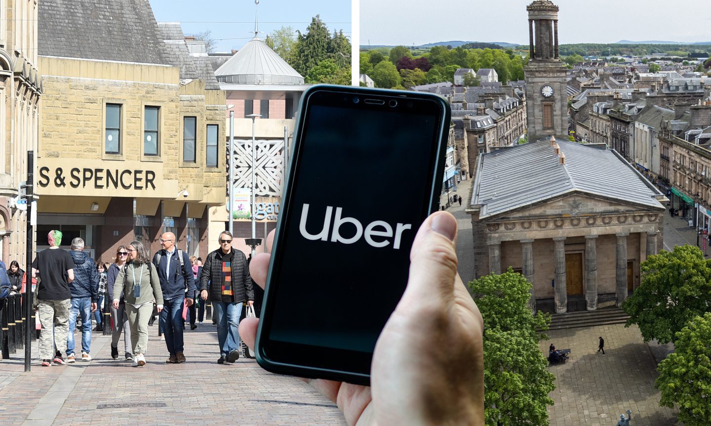 Uber taking bookings in Inverness and Elgin