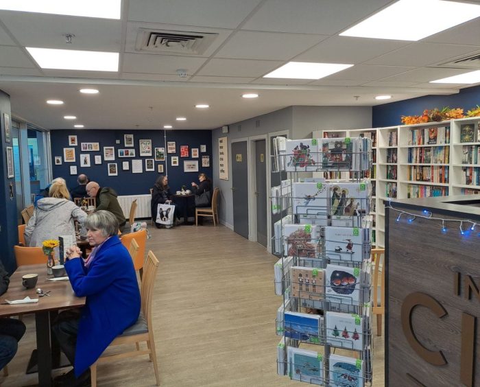 Volunteers said more customers are coming since the refurbishment. Image: Alberto Lejarraga/DC Thomson