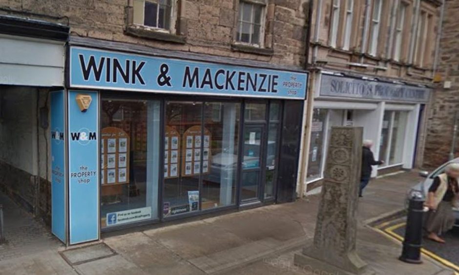 Wink and Mackenzie property on Elgin High Street. 