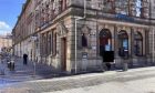 View of the outside of the former Barclays Bank in Inverness.