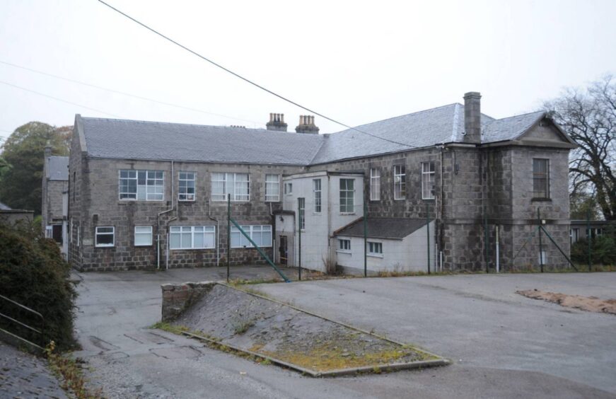 Closed Oakbank School building 