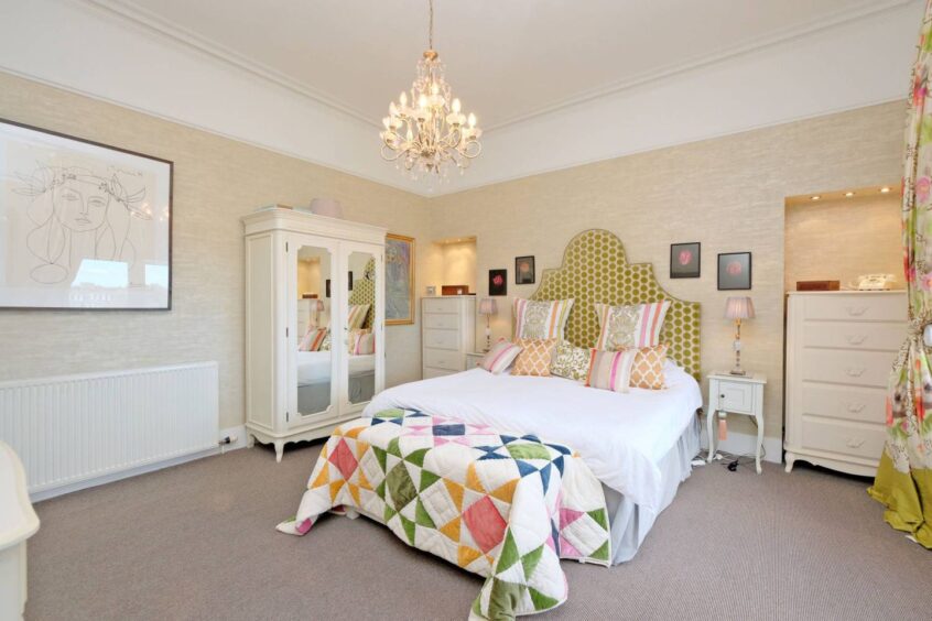 The principal bedroom enjoys a large dressing room. Image: Ledingham Chalmers Estate Agency