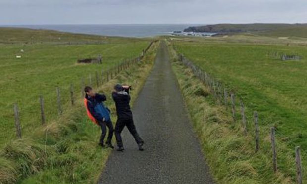 Google Street View 'hammer attack.