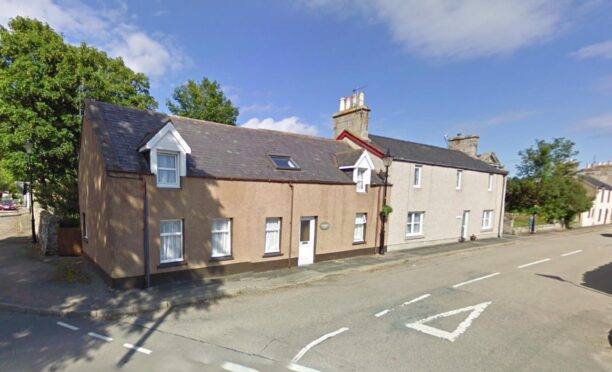 The two properties in Helmsdale. Image: Google Maps.