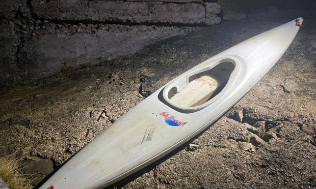 It turned out the kayak was stolen. Image: HM Coastguard