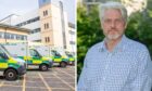 NHS Grampian interim chief executive Adam Coldwells hopes the change will cut ambulance waiting times at ARI. Image: Clarke Cooper/DC Thomson