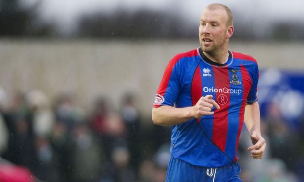 Ross Tokely in action for Inverness in 2012. Image: SNS.