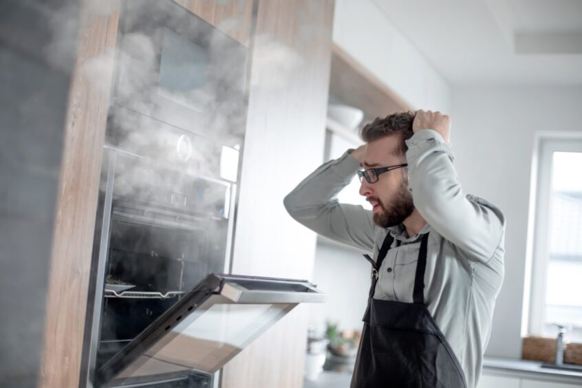 The fire service was called after food packaging was put in the oven at 60 Affleck Street. Stock image: ASDF Media/Shutterstock