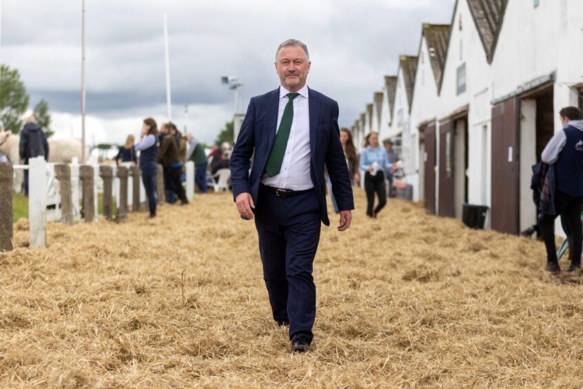 Environment, Food and Rural Affairs Secretary Steve Reed at the 165th Great Yorkshire Show earlier this year