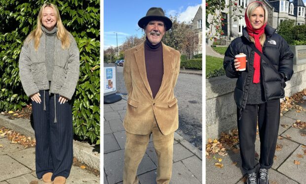 The best Autumn looks on the streets of Aberdeen's West End. Image: Joanna Bremner/ DC Thomson Design Team.