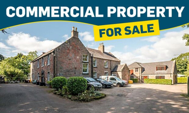 The former Laurencekirk care home features in this week's commercial property highlights. Image: DCT Media