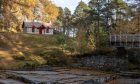 Royal cottage where queen victoria picniced near Braemar.