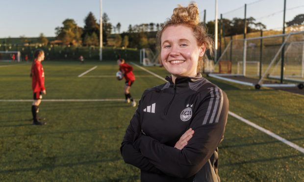 Aberdeen FC girls' academy manager Jo Belot