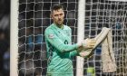 Ross County goalkeeper Ross Laidlaw. Image: Paul Byars/SNS Group.