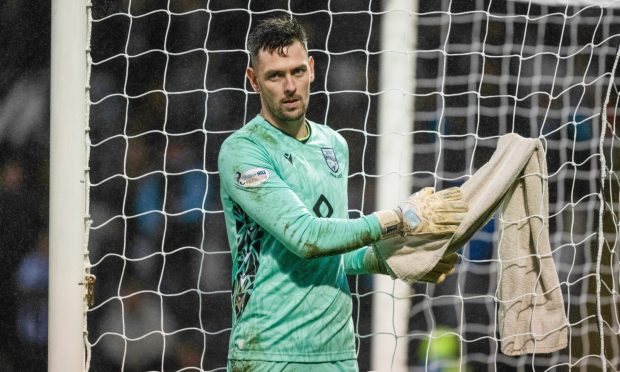 Ross County goalkeeper Ross Laidlaw. Image: Paul Byars/SNS Group.