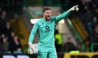 Ross County goalkeeper Jack Hamilton, who didn't concede in his second half display in the 5-0 defeat against Celtic on Saturday, November 30, 2024. He replaced injured number one Ross Laidlaw just before half-time.