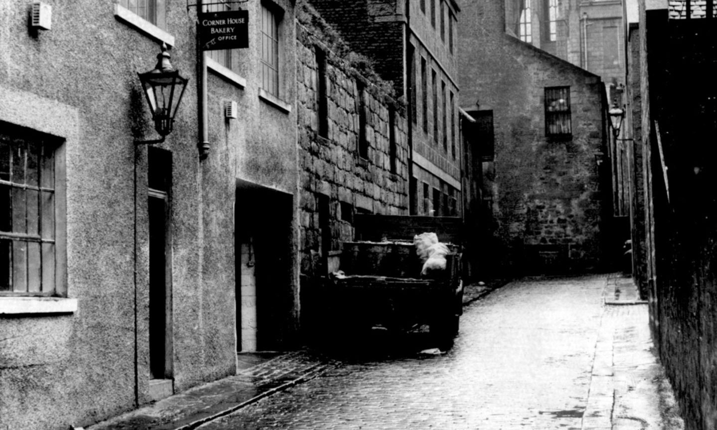 Shoe Lane in Aberdeen in years past