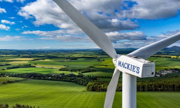 Mackie's has seen record figures from its renewable portfolio - exporting enough to power 41,000 homes for one month. Image: Holyrood PR