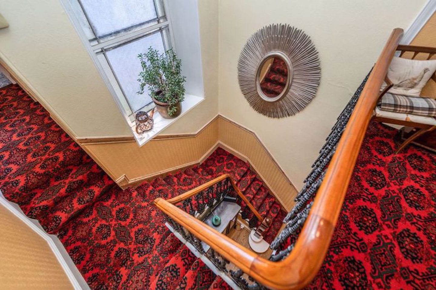 Staircase at Hilburn House