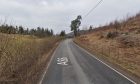 A86 near Balgowan. Image: Google Maps.